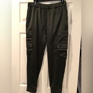 Satin Track pants size S